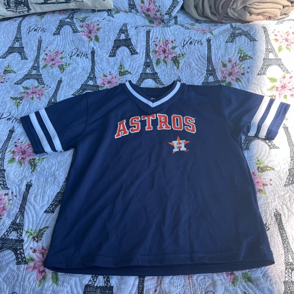 Houston Astros kids Navy Blue Shirt